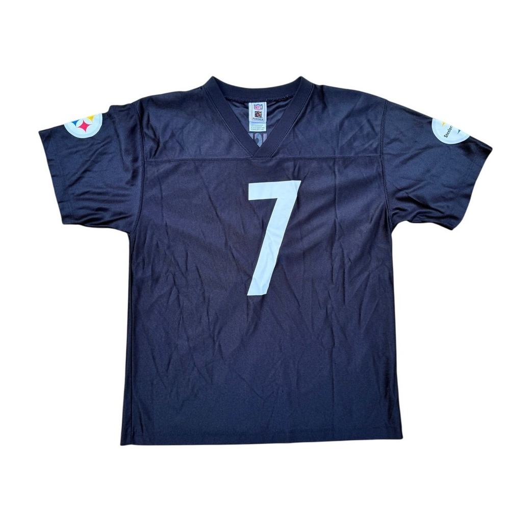 Pittsburgh Steelers Ben Roethlisberger #7 NFL Jersey Youth XL Black Football